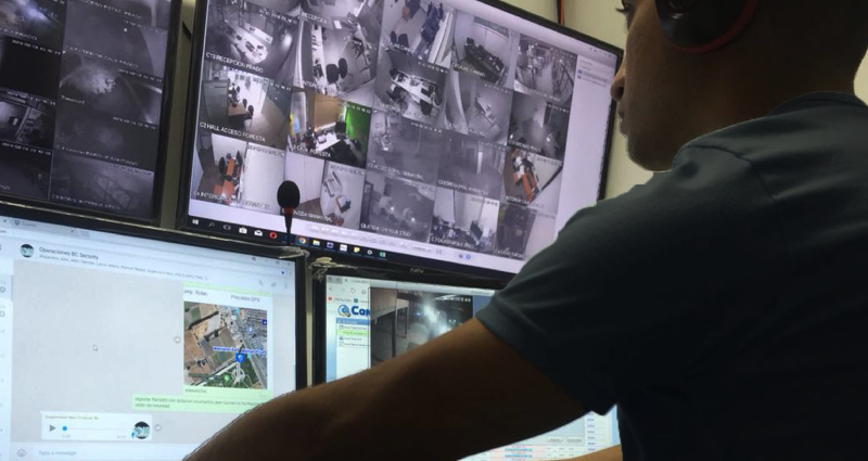 Supervisor monitoreando